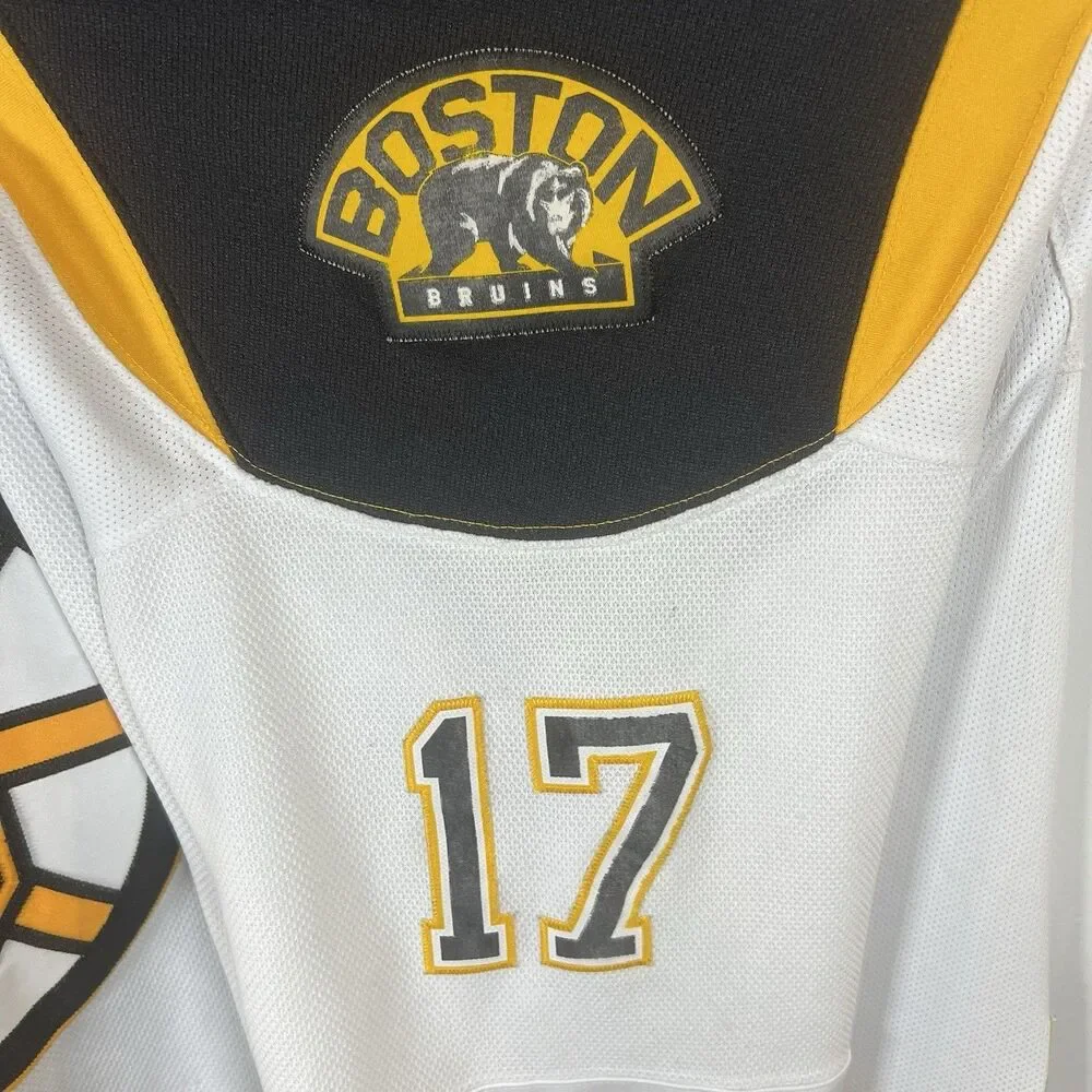 Reebok NHL Hockey Jersey Boston Bruins Milan Lucic #17 White/Black/Gold Size XL